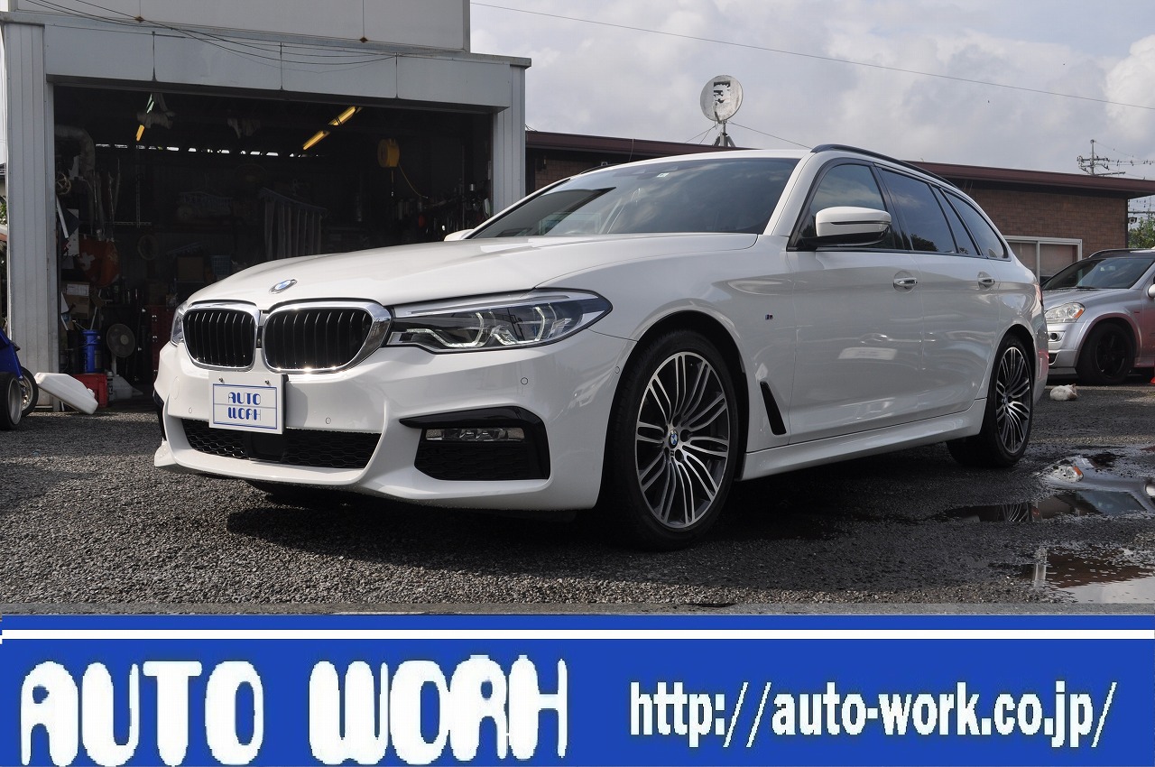 BMW　５２3ｄ　Ｍスポーツツーリング　ワンオーナー禁煙車　白