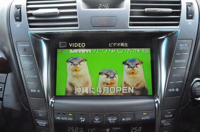 レクサス　LS460　パール