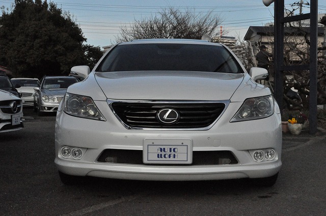 レクサス　LS460　パール