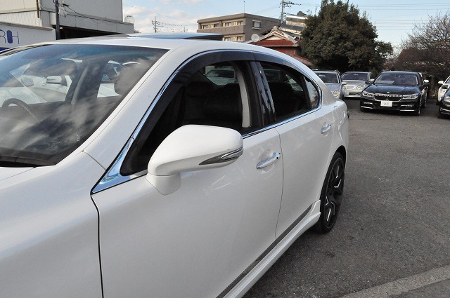 レクサス　LS460　パール