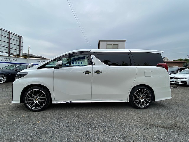 トヨタ アルファ－ド SタイプゴールドⅡワンオーナー禁煙車パールの
