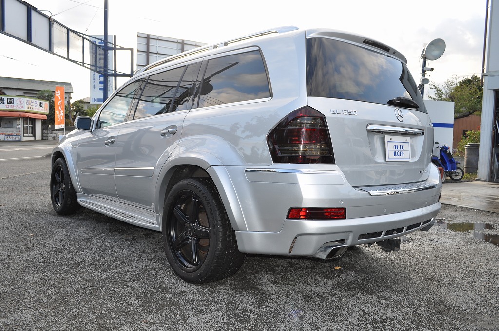 M.B GL550 4マチック　ワイドボディ　禁煙車　シルバー